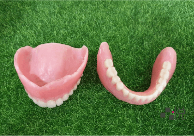 上下顎活動假牙兩片