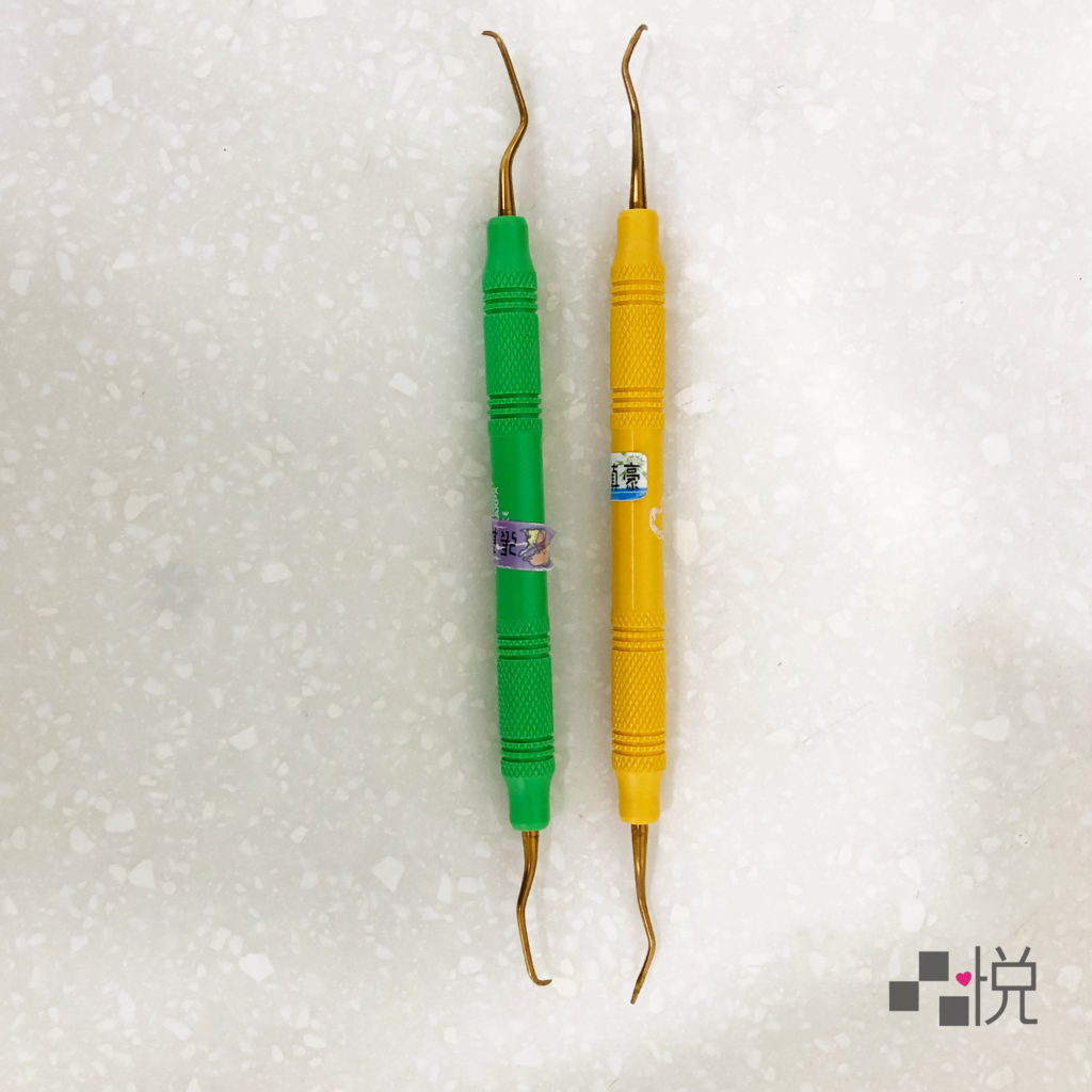 不同支的牙周刮刀器械