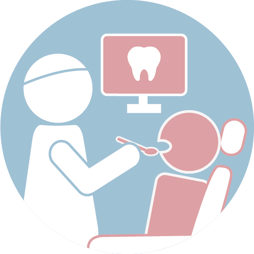 ❸ 牙齒修磨與印模