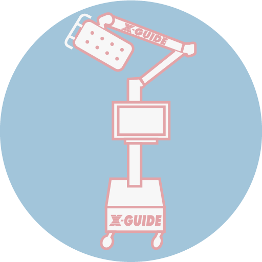 搭配美國創新科技X-Guide植牙導航機