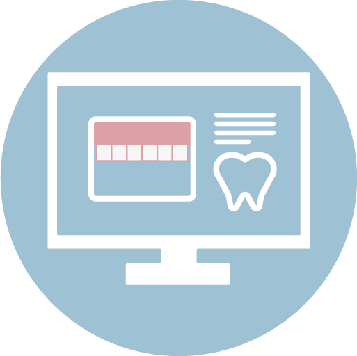 ❷ 數位微笑設計與口內模擬