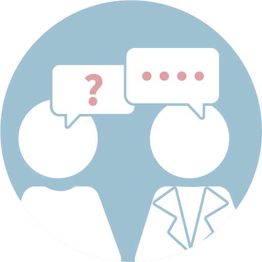 ❷ 與醫師討論矯正治療計畫（確認是否拔牙、骨釘、預估時間及費用等）