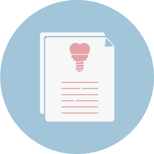 ❷ 訂定植牙治療計畫