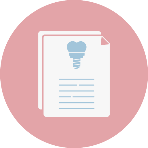 ❷ 訂定植牙治療計畫