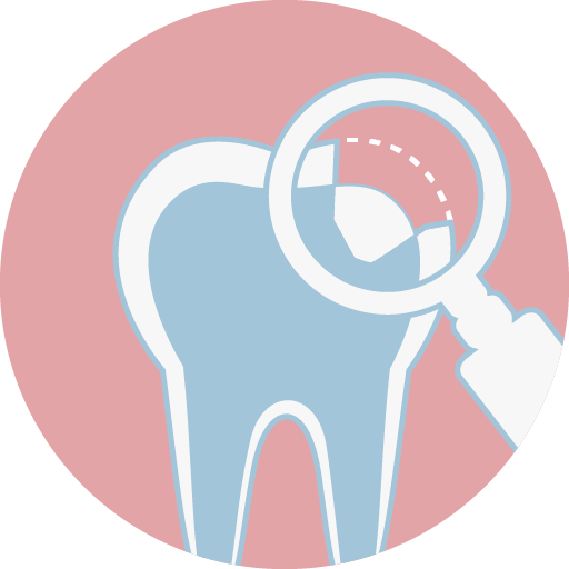 ❹ 觀察一到兩個月後都沒問題，取微創齒雕或假牙的模型