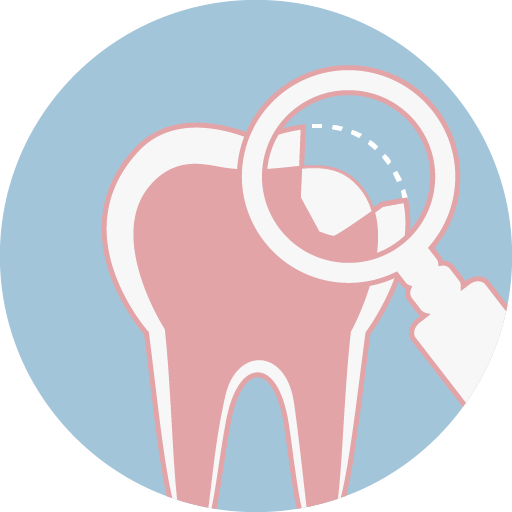 ❹ 觀察一到兩個月後都沒問題，取微創齒雕或假牙的模型